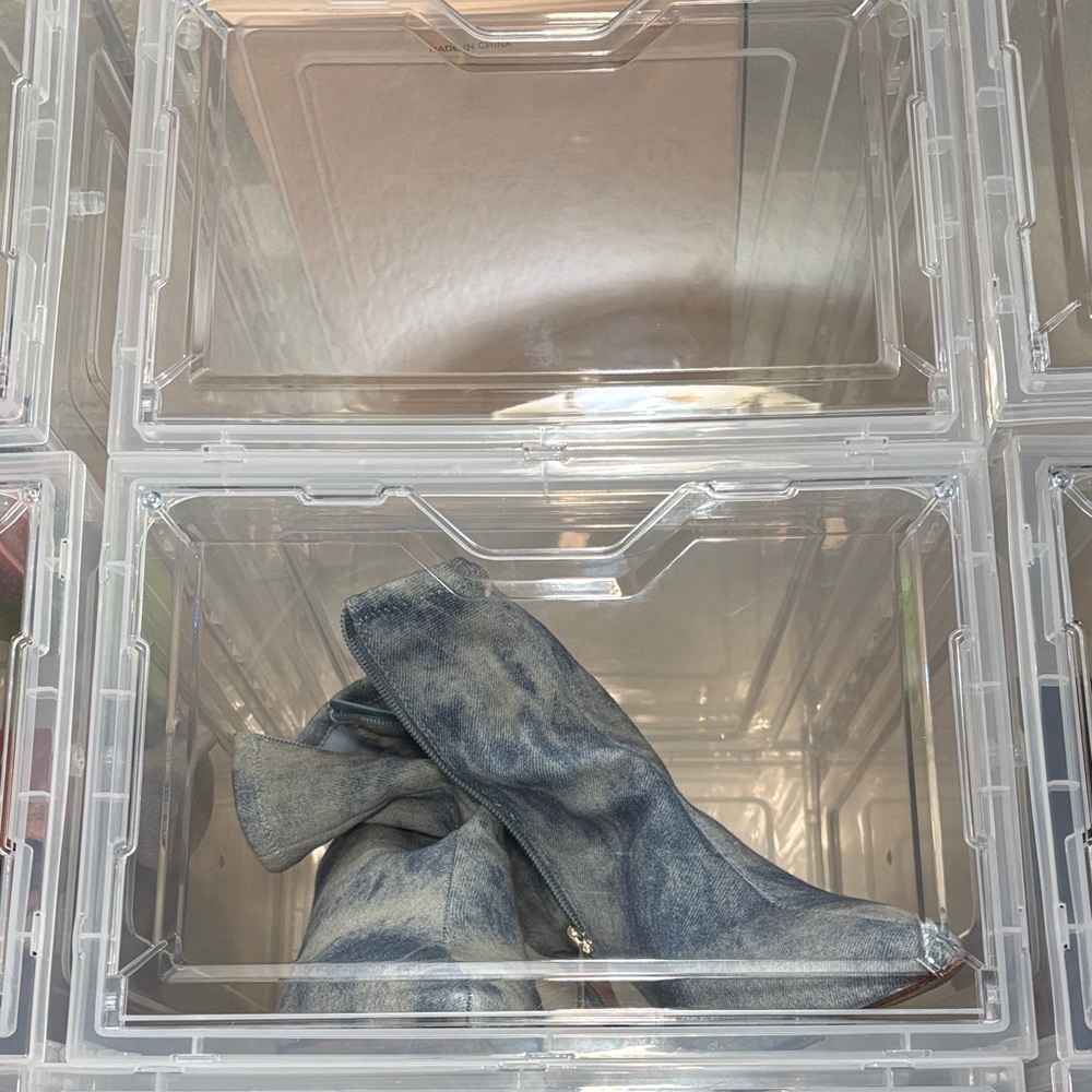 Clear Plastic Storage Box bundle of 20 - Picture 7 of 8